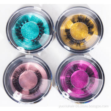 Professional New cheap wholesale High Quality Own Brand Private Label 100% Real 3D 5D 18-25mm Mink Eyelashes extension vendor